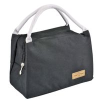 Lancheira Térmica Preta Tasty Food Newpro 27cm x 16cm 8l