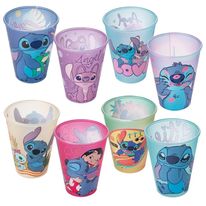 Copo Plástico Stitch Plasútil 280ml (Produto Sortido)