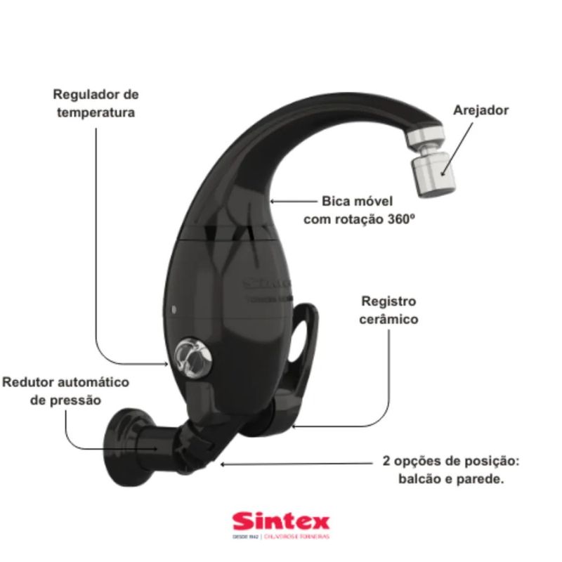 Torneira-Eletronica-de-Bancada-ou-Parede-Sintex-Preta-7000W-220V-158554
