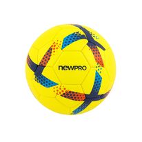 Mini Bola de Futebol Newpro Amarela n.° 3