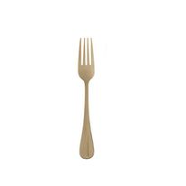 Faqueiro de Inox Positano Dourado Lyor com 24 peças