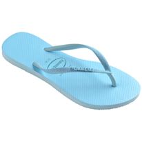 Sandália Slim Glitter Neon Azul Havaianas