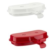 Omeleteira para Micro Ondas Vermelho Plasútil