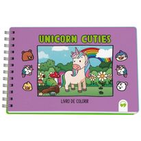 Livro de Colorir Uni Cuties Vale da Letras com 64 Páginas