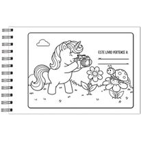Livro de Colorir Uni Cuties Vale da Letras com 64 Páginas