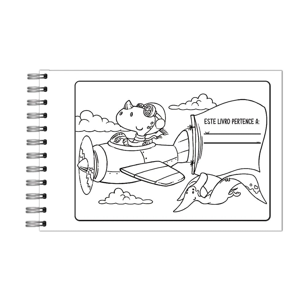 LivrodeColorirDinoCutiesValedaLetrascom64paginas-159069