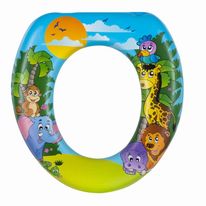 Assento Sanitário Infantil Almofadado Sortido Astra