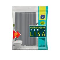 Cortina para Box Lisa Sortida Plast Leo 1,35m x 2,00m