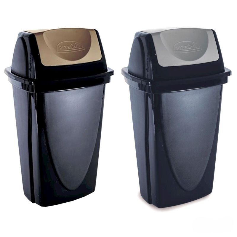 Lixeira-Basculante-Ecoblack-Sortido-Plasutil-9L-159257
