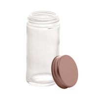 Porta Tempero de Vidro com Tampa Sortido Lyor 80ml