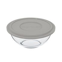 Tigela de Vidro Plus com Tampa Sortida Marinex 1,5L