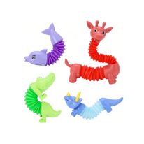 Brinquedo Animais do Mundo Flex Pop Sortido Toyng