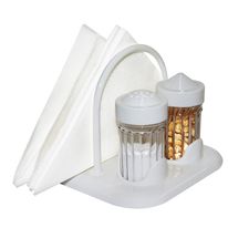 Kit Paliteiro + Saleiro + Porta Guardanapo Sortido Delta