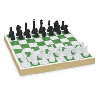 Jogo de Xadrez e Damas Escolar Junges