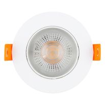 Spot Led de Embutir Redondo Branco Bronzearte 7W 3000K Bivolt