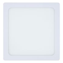 Painel Led de Sobrepor Branco Quadrado Bronzearte Home 12W 3000K Bivolt