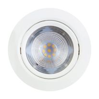 Spot Led de Embutir Redondo Branco Bronzearte 10W 3000K