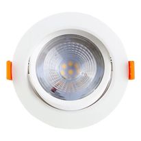 Spot Led de Embutir Redondo Branco Bronzearte 10W 3000K