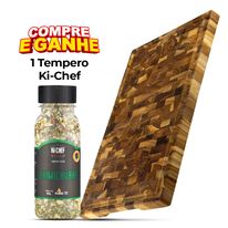 Tábua de Madeira para Churrasco Stolf Teca Supreme 58,5cm x 38cm