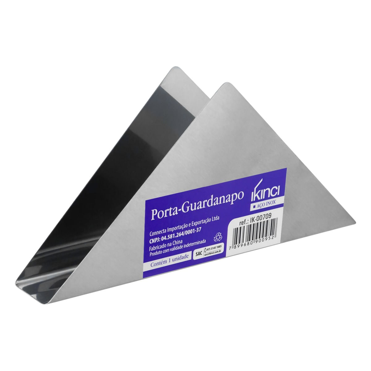 PortaGuardanapoemInoxTriangularIkinci-55996