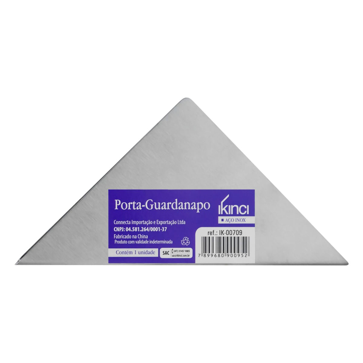 PortaGuardanapoemInoxTriangularIkinci-55999