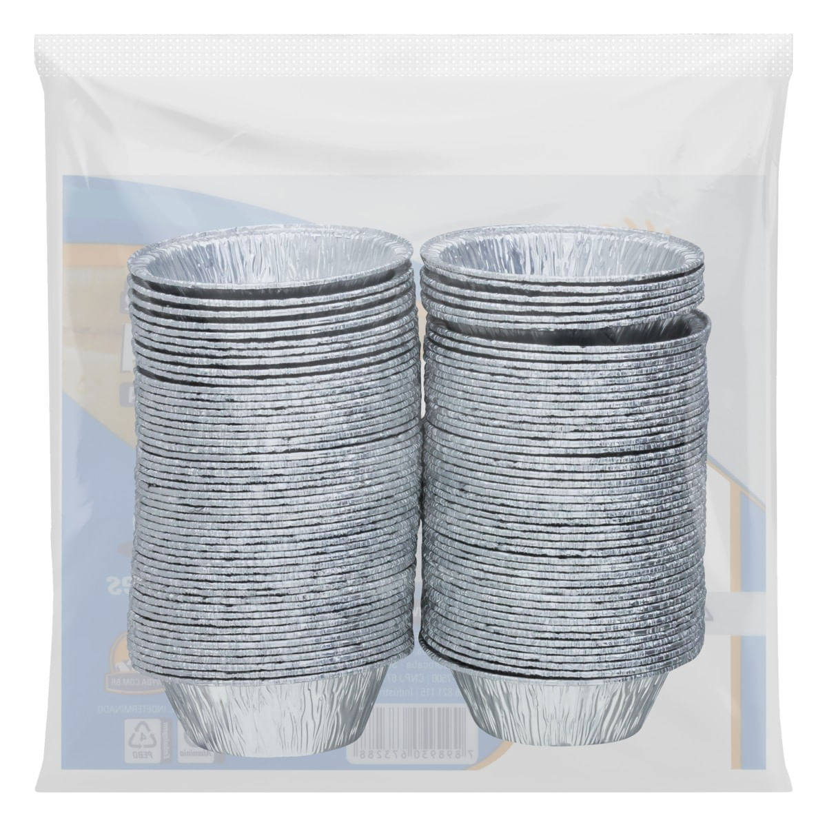 FormadeAluminioMoldadaWyda45mlcom100unidades-81229