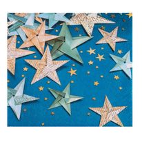 Guardanapo Estrela Origami Bompack com 20 unidades