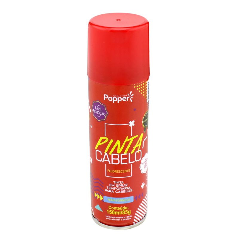 Tinta-de-Spray-Para-Cabelo-Vermelho-135ml-Popper-155947