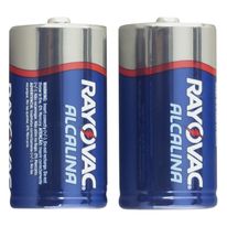 Pilha Alcalina C Rayovac 1,5V 2 unidades