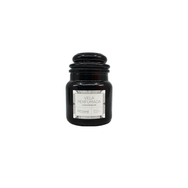 Vela-Aromatica-Lichia-e-Manjericao-com-Suporte-de-Vidro-Sortida-6cm-x-8cm-Home-152188