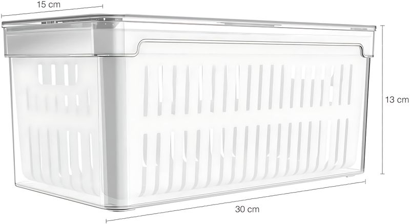 Organizador-de-Geladeira-com-Cesto-OU-Clear-Fresh-5L-159960