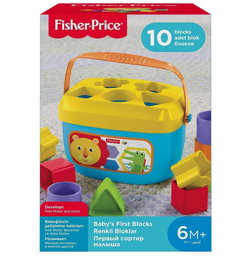 Balde-Didatico-Primeiros-Blocos-Fisher-Price-Mattel-159986