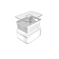 Organizador de Geladeira com Cesto OU Clear Fresh 2,2L