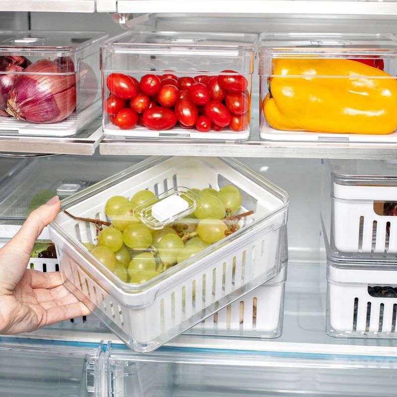 Organizador-de-Geladeira-com-Cesto-OU-Clear-Fresh-22L-160020