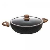 Frigideira de Alumínio com Revestimento Cerâmico e Indução Wolff Preta 28cm