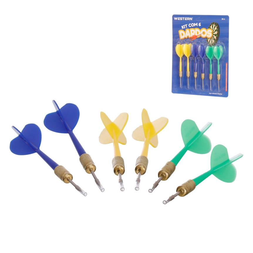 DardoscomPontadeMetalWestern6Pecas-160088