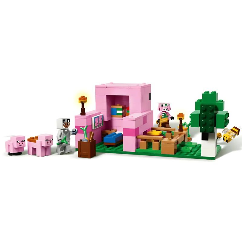 Bloco-de-Montar-Minecraft-LEGO-Casa-do-Porco-Bebe-238-Pecas-160132