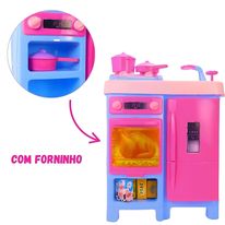 Kit Cozinha Bancada Completa Toy Chef Sambatoys