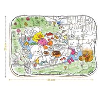 Quebra Cabeça para Colorir Cozy & Comfy Brincadeira de Criança 30 peças