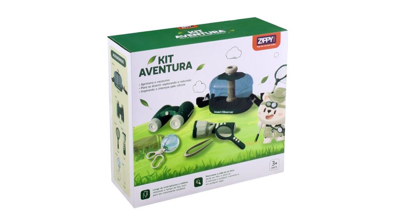 Kit Aventureiro Infantil Zippy Toys com 6 peças - Milium