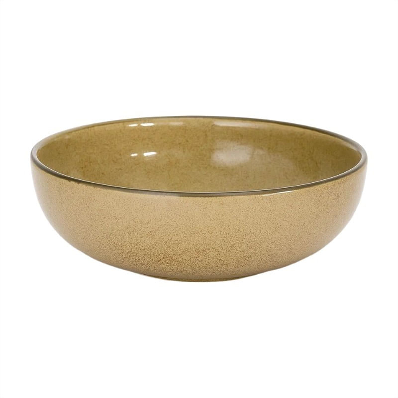 Bowl-Flat-Ocre-Oxford-600ml-160668