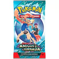 Blister Pokémon Triplo EV9 Sortido Amigos da Jornada Copag