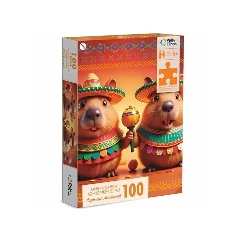 Quebra-Cabeca-Capivara-Pais-Filhos-100-Pecas-160798