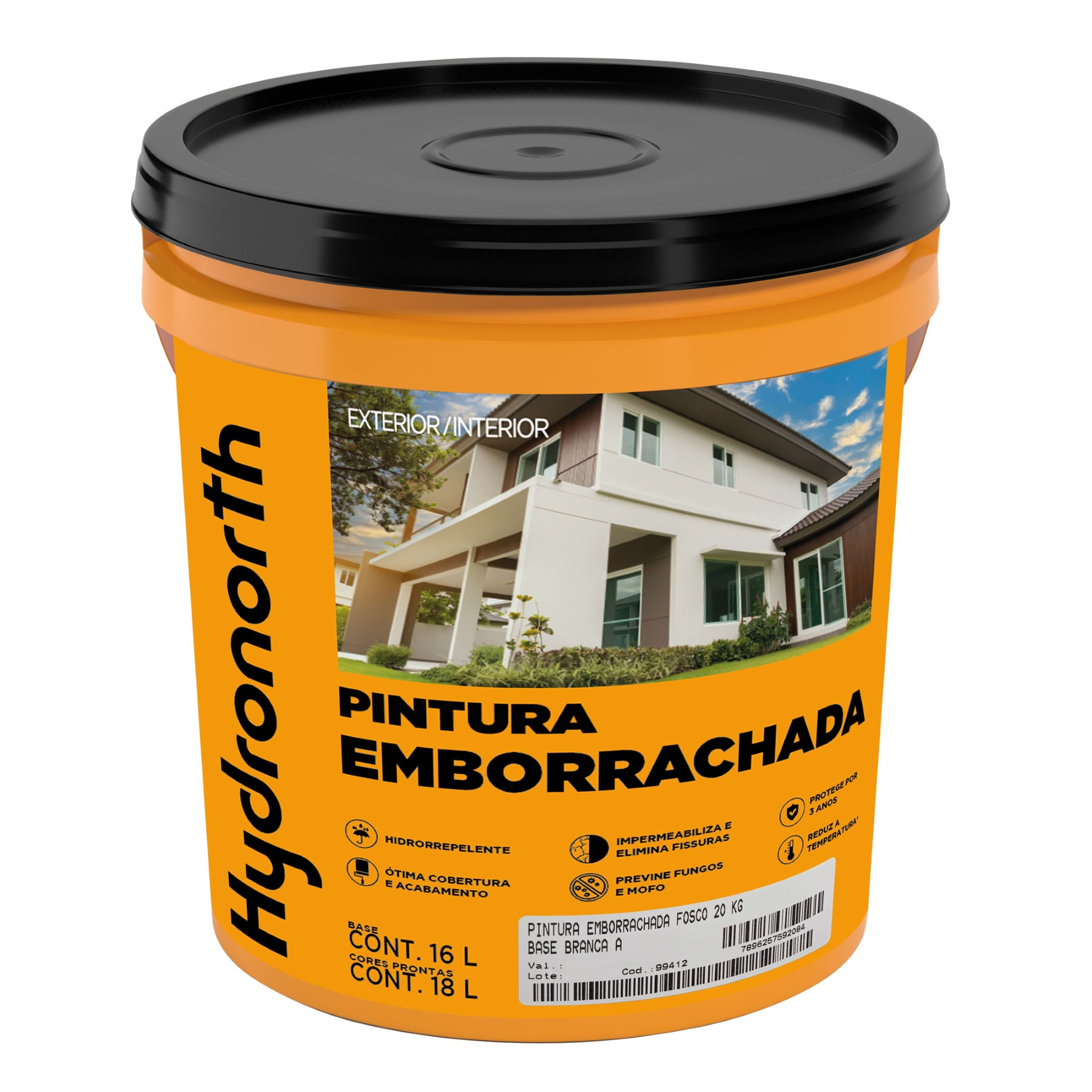 TintaEmborrachadaBrancaFoscaHydronorth16L-160980