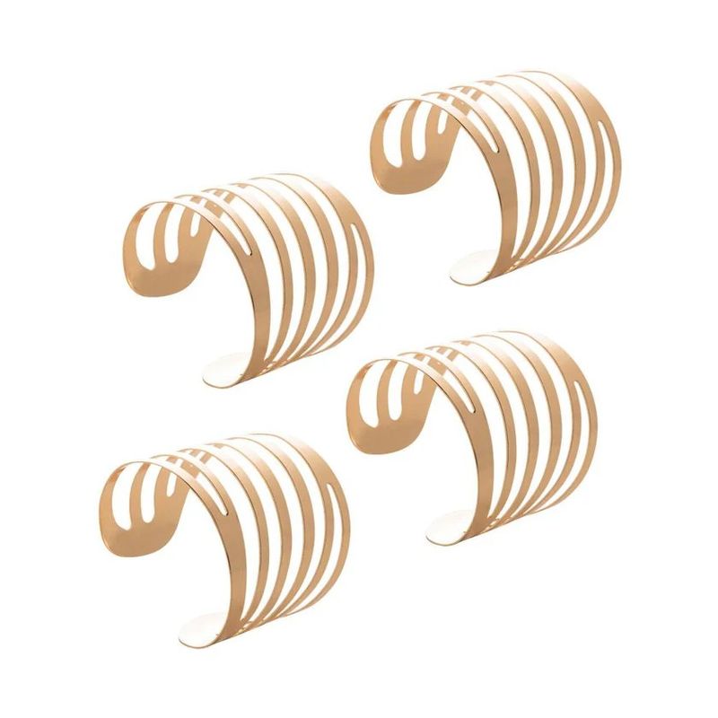 Anel-para-Guardanapo-Aco-Curves-Dourado-Lyor-com-4-pecas-161060