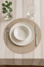 Lugar-Americano-Textiline-Circle-Bella-Casa-Bege-38cm-161304