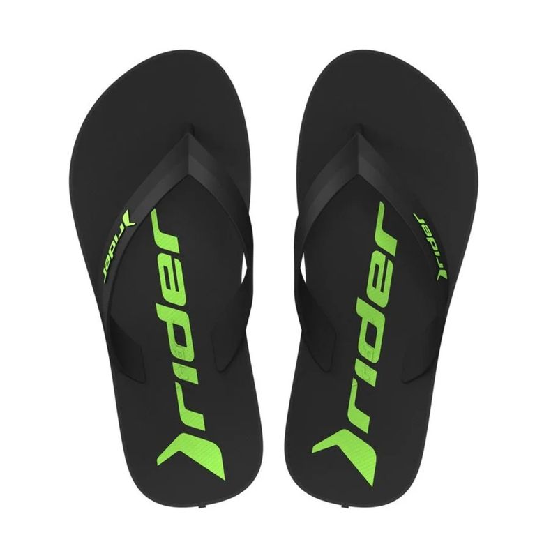 Sandalia-Urban-Feel-Preta-e-Verde-Rider-37-38-161387