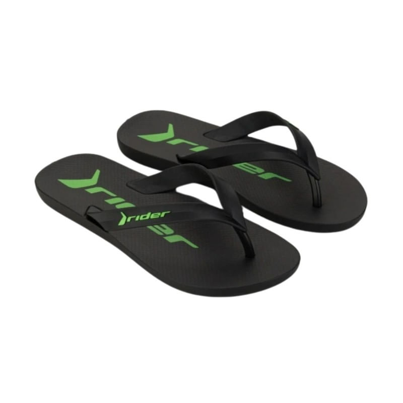 Sandalia-Urban-Feel-Preta-e-Verde-Rider-37-38-161388