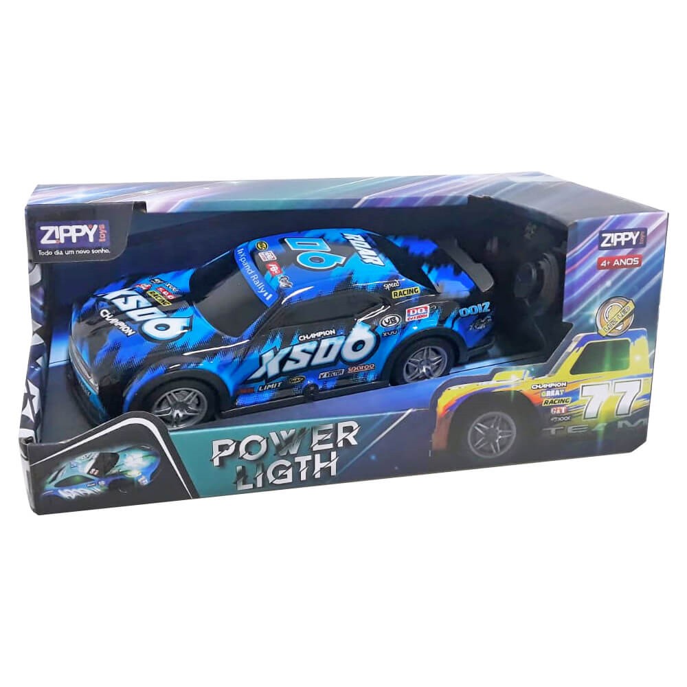 CarrinhodeControleRemotoZippyToysLightAzulcom7Funcoes-150350
