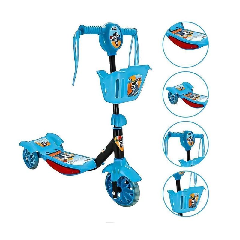 Patinete-com-Cestinha-e-Luz-Mini-Panda-Zippy-Toys-161681